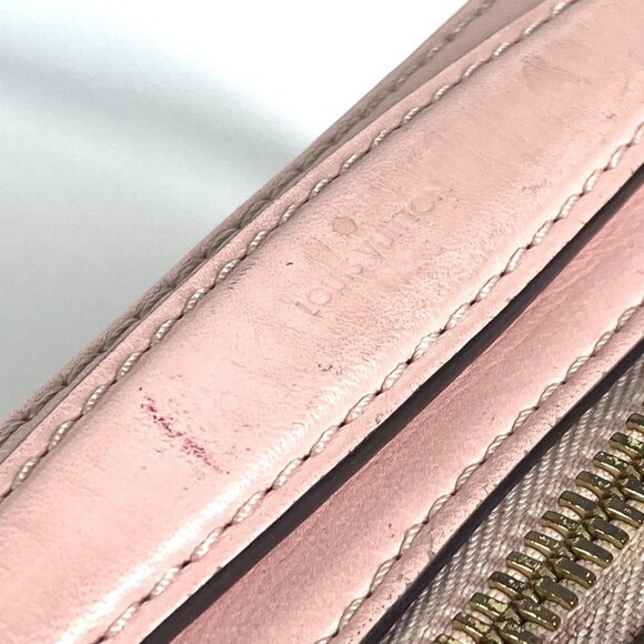 LOUIS VUITTON Pink Damier Shoulder Bag - Picture 13 of 16